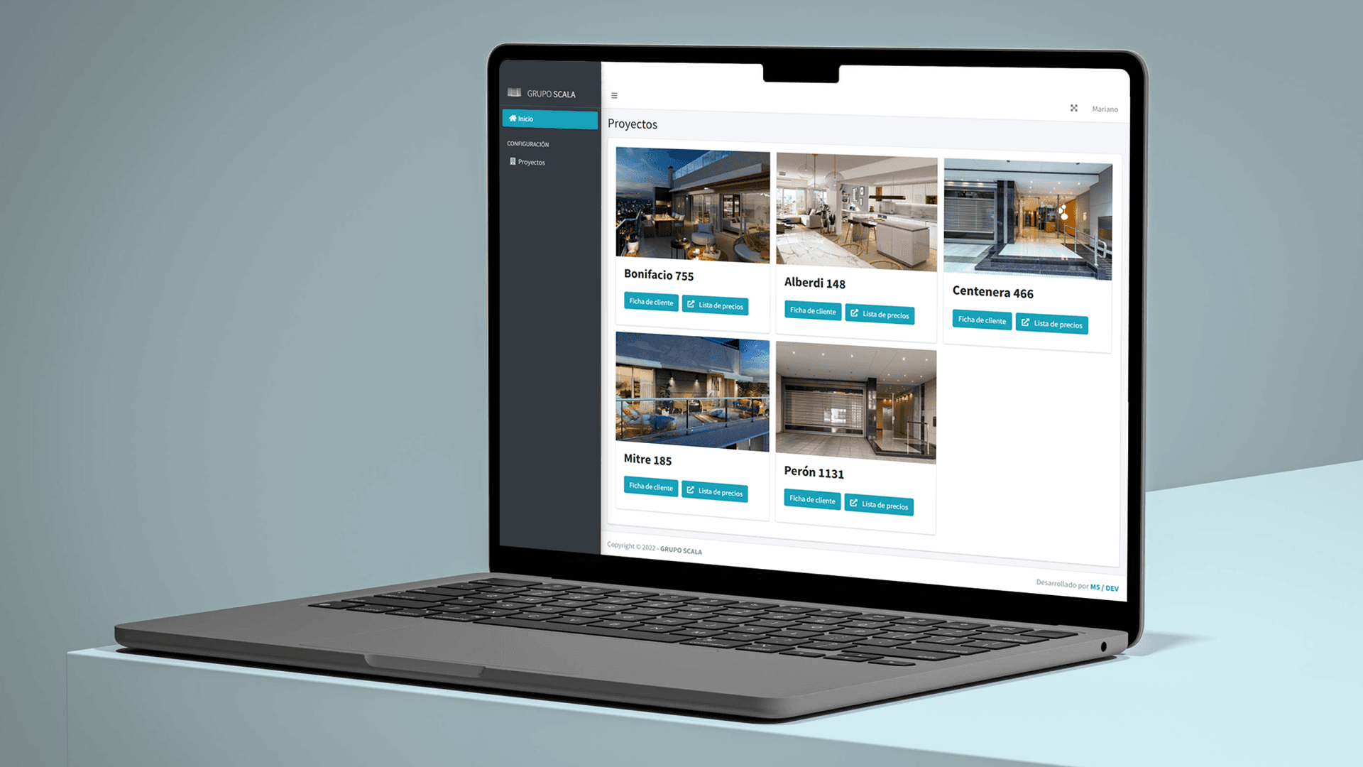 Portada de Grupo Scala / Desarrollos Inmobiliarios